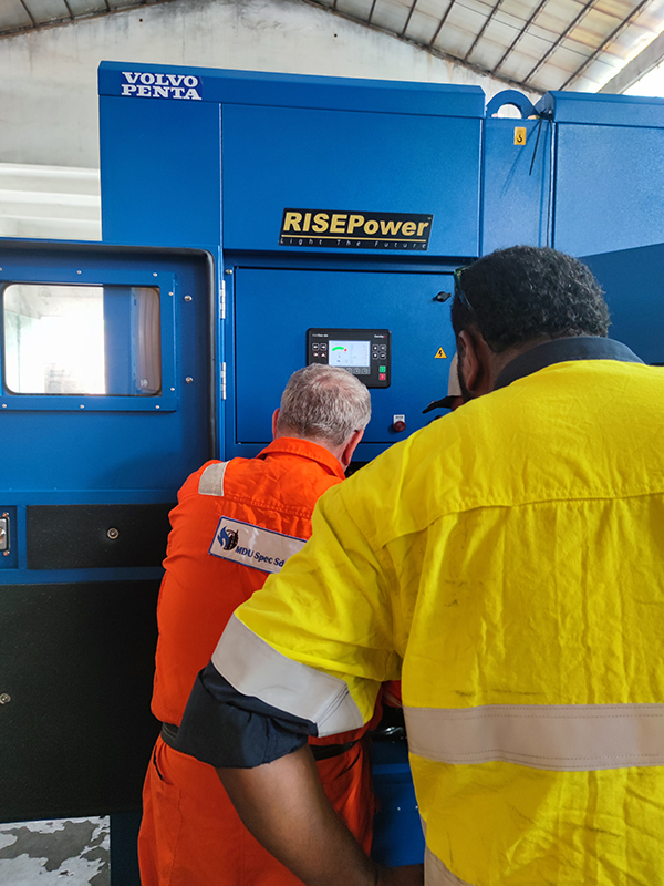 4 ensembles de groupes électrogènes de 684 kVA pour les îles Fidji