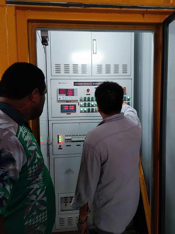 4 ensembles de groupes électrogènes de 684 kVA pour les îles Fidji