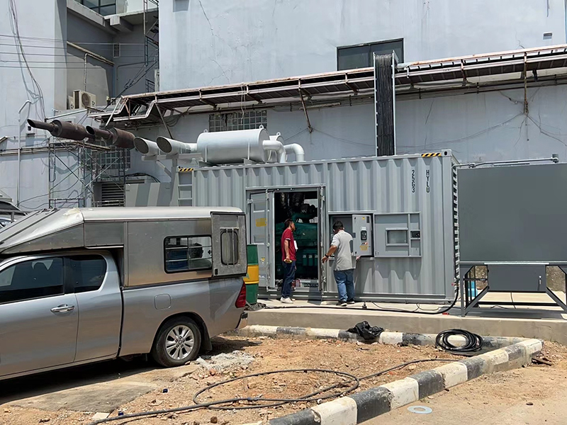 Groupe électrogène de 1250 kVA pour un hôpital en Thaïlande