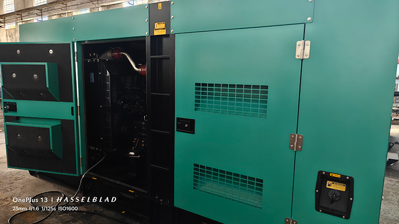 Groupe électrogène silencieux de secours de 275 kVA pour une usine en Afrique