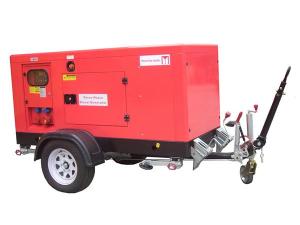 Groupe électrogène sur remorque 15 - 500kVA