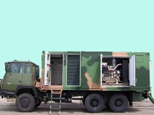 Groupe électrogène diesel monté sur camion 25 - 1000kVA