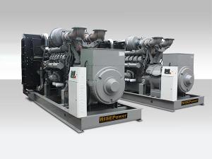 Groupe électrogène diesel Industriel - propulsé par moteur diesel Perkins 7-1800 KW