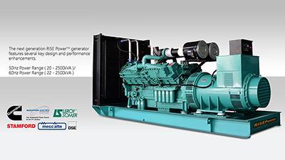 Groupe électrogène Cummins - propulsé par moteur diesel Cummins 16 - 1825kW