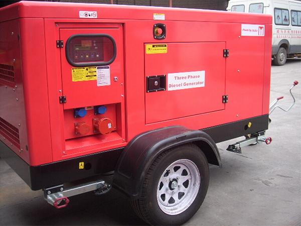 Groupe électrogène sur remorque 15 - 500kVA