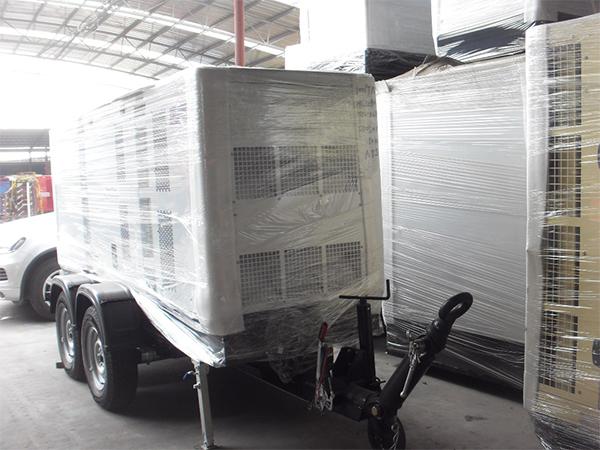 Groupe électrogène sur remorque 15 - 500kVA