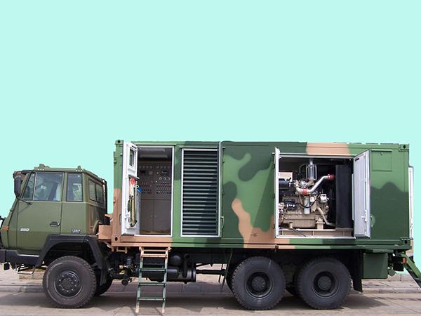 Groupe électrogène diesel monté sur camion 25 - 1000kVA