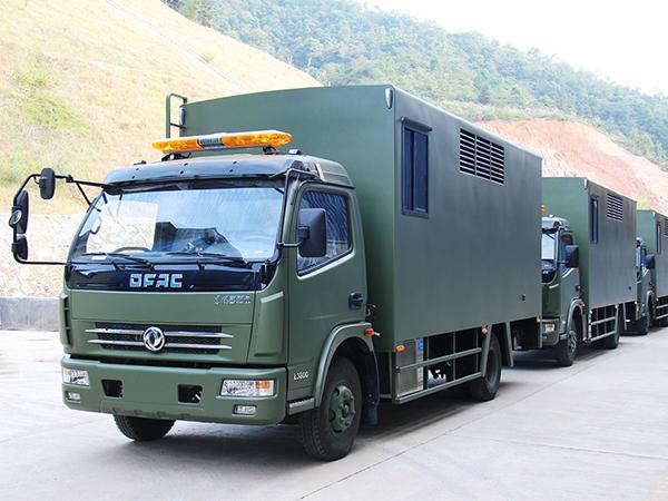 Groupe électrogène diesel monté sur camion 25 - 1000kVA