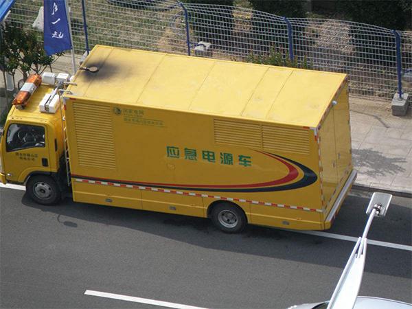 Groupe électrogène diesel monté sur camion 25 - 1000kVA