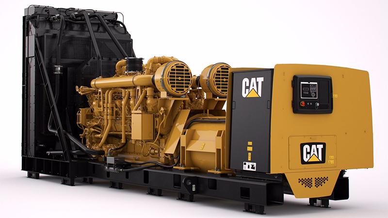 Groupe électrogène Caterpillar - propulsé par moteur diesel Caterpillar 160 - 200kW