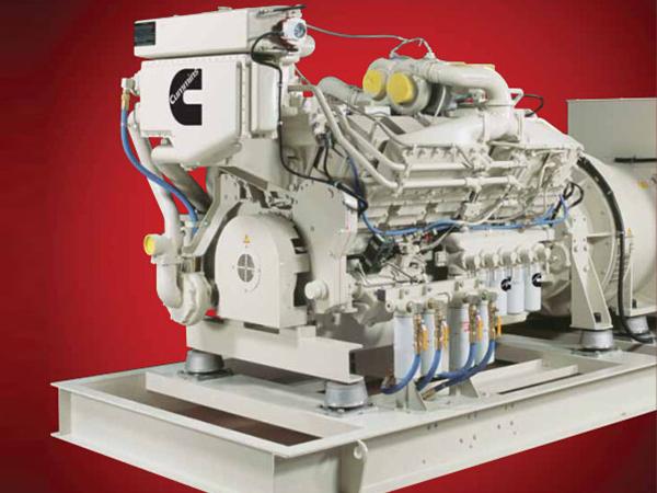 Groupe électrogène marin Cummins 40-800KW